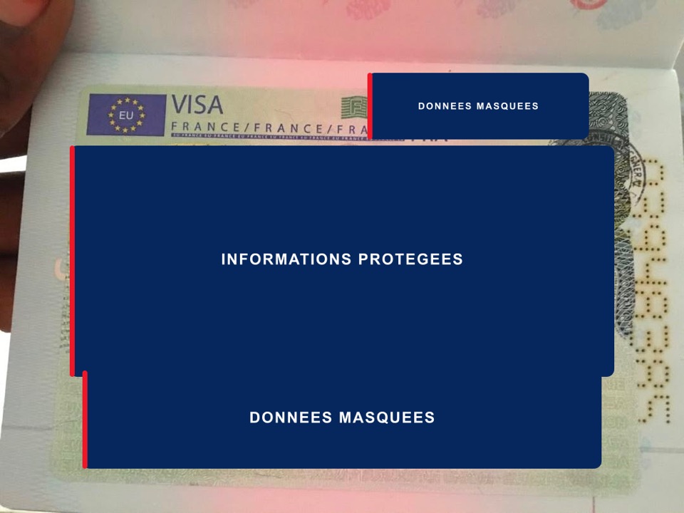 Exemple 3 de visa étudiant France obtenu après un accompagnement à Dakar