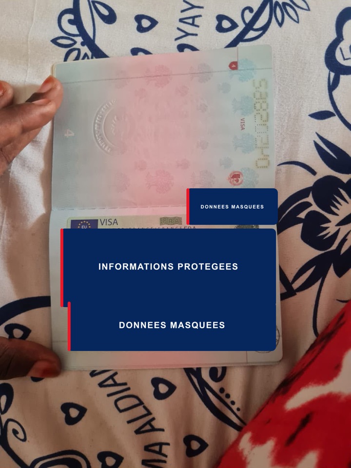 Exemple 4 de visa étudiant France obtenu après un accompagnement à Dakar